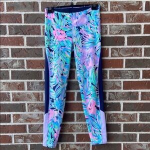 Lilly Pulitzer Tropical Print Leggings